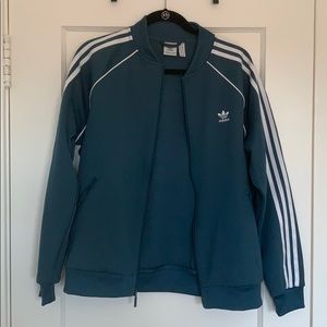 Adidas zip up track jacket